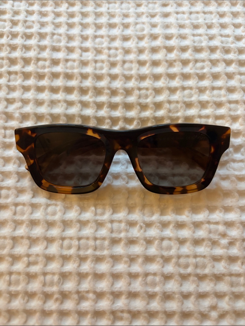 MVMT Tortoiseshell Square Sunglasses with Brown Lenses